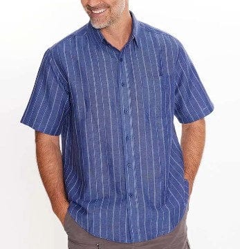 Load image into Gallery viewer, Breakway Mens Provence Linen Shirt
