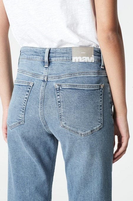 Mavi Womens Barcelona High-Rise Loose Straight Jeans