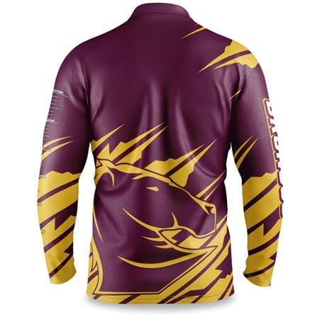 Load image into Gallery viewer, NRL Ignition Fishing Shirt - Broncos
