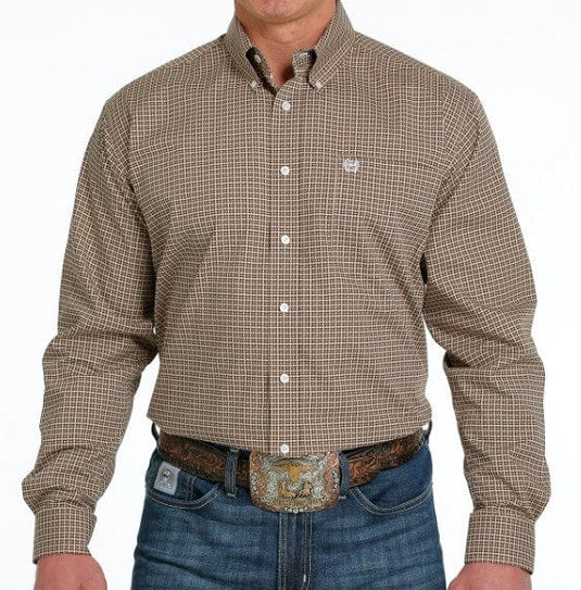 Cinch Mens Geometric Button-Down Western Shirt
