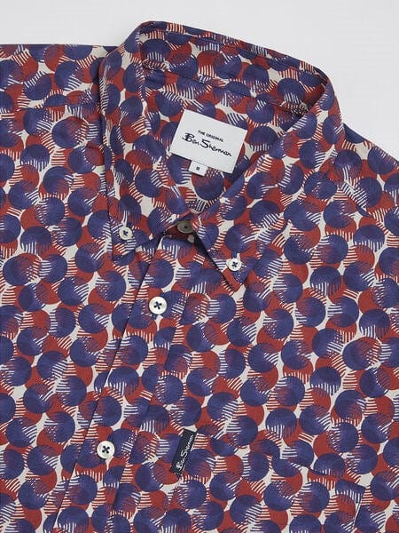 Load image into Gallery viewer, Ben Sherman Mens Mini Gingham Short Sleeve
