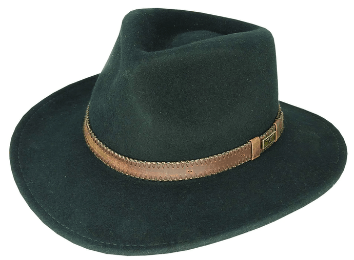 Avenel Hats Mens Buck Flinders Outback Hat Wool Felt
