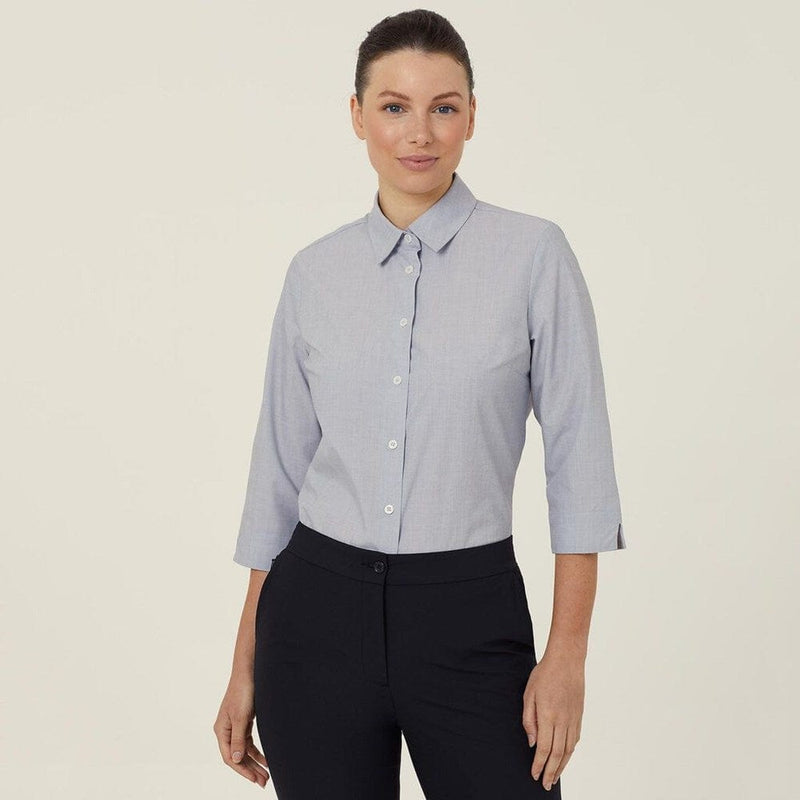 Load image into Gallery viewer, NNT Womens Poly Cotton End On Ens 3/4 Sleeve Shirt
