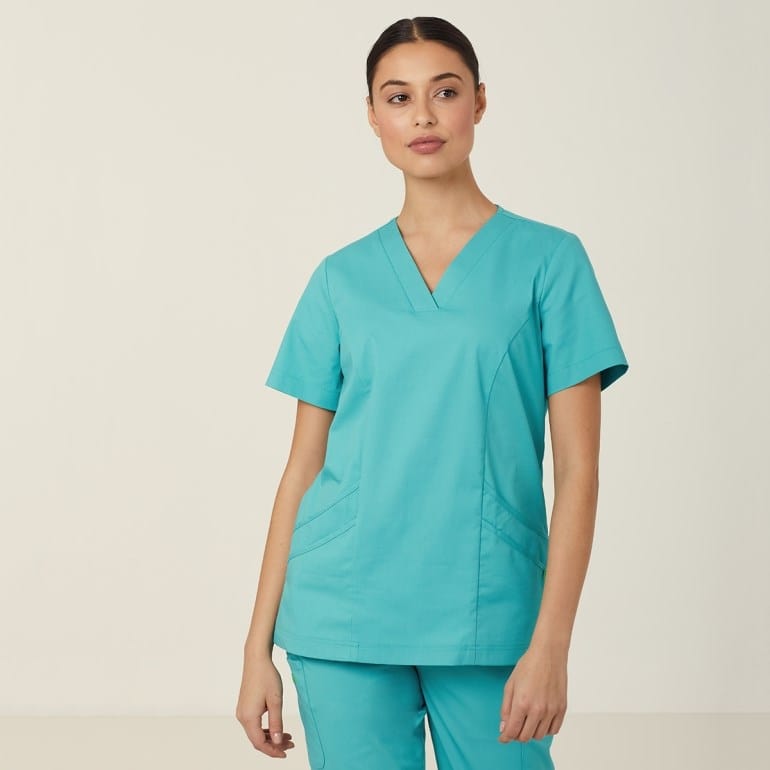 Load image into Gallery viewer, NNT Womens Florence V Neck Classic Scrub Top
