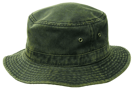 Avenel Hats Mens Weathered Cotton Bucket Hat