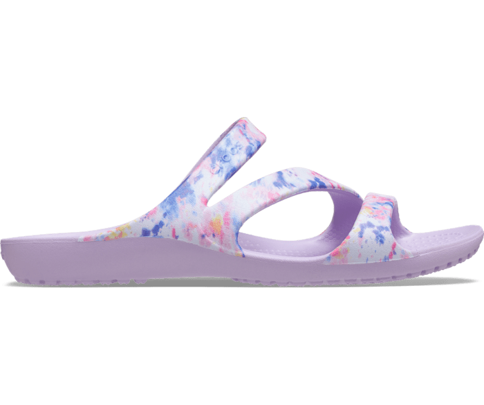 Load image into Gallery viewer, Crocs Womens Kadee II Tie Dye Graphic Sandal
