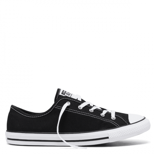 Load image into Gallery viewer, Converse Chuck Taylor Dainty Canvas Low Top (Black)
