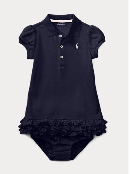 Load image into Gallery viewer, Ralph Lauren Infant Girls Knit Dress &amp; Knit Panty
