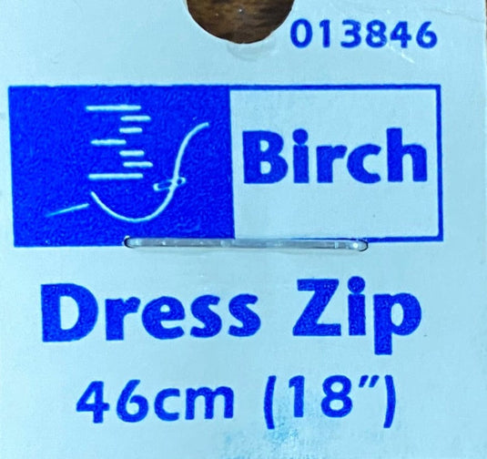 Birch 46cm Dress Zip