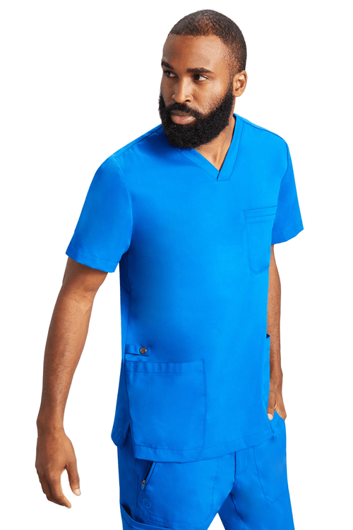 Load image into Gallery viewer, Purple Label Mens Jake Scrub Top - Plus Sizes
