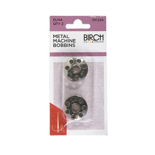 Birch Elna Metal Machine Bobbins (2 Pack)