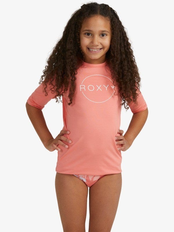 Load image into Gallery viewer, Roxy Girls Beach Classics Short Sleeve Rashie
