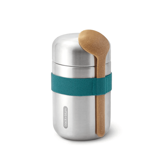 Black + Blum 400ml Stainless Steel Food Flask - Ocean