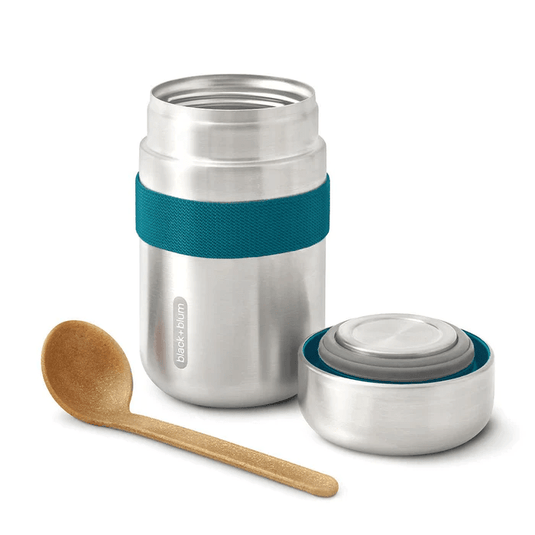 Black + Blum 400ml Stainless Steel Food Flask - Ocean