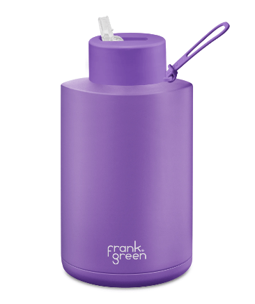 Frank Green 64oz Stainless Steel Cosmic Purple Reusable Bottle – Hannas