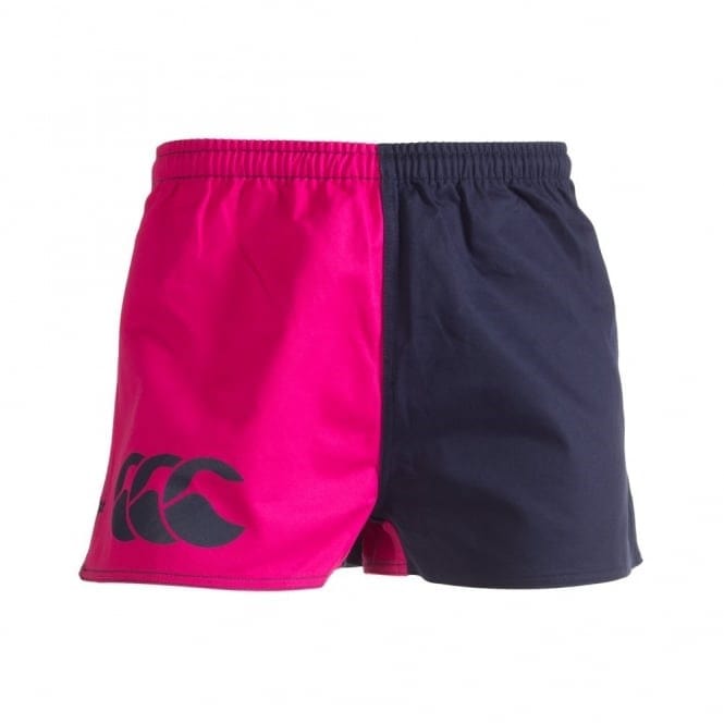 Load image into Gallery viewer, Canterbury Cotton Pink Harlequin Short Pocket
