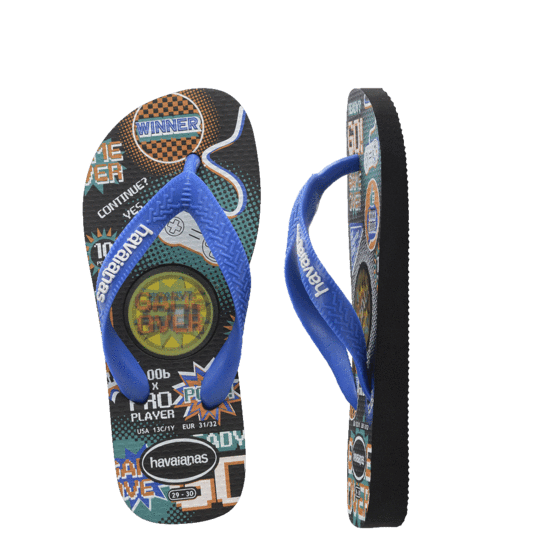 Load image into Gallery viewer, Havaianas Kids Top Holographic Thongs
