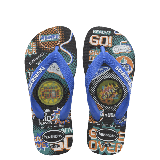 Load image into Gallery viewer, Havaianas Kids Top Holographic Thongs
