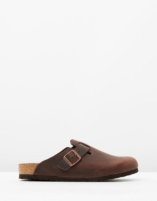 Birkenstock Boston Oiled Leather Habana - Regular