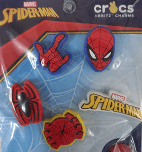 Crocs Jibbitz - Spiderman 5 Pack