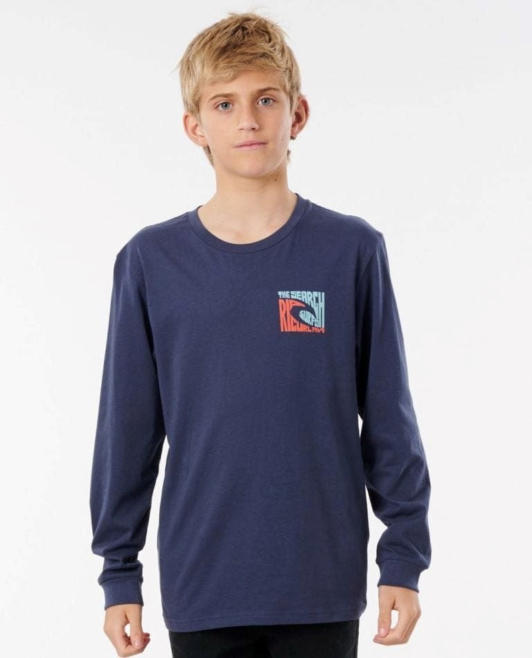 Load image into Gallery viewer, Rip Curl Boys Icon Cutout Long Sleeve T-Shirt
