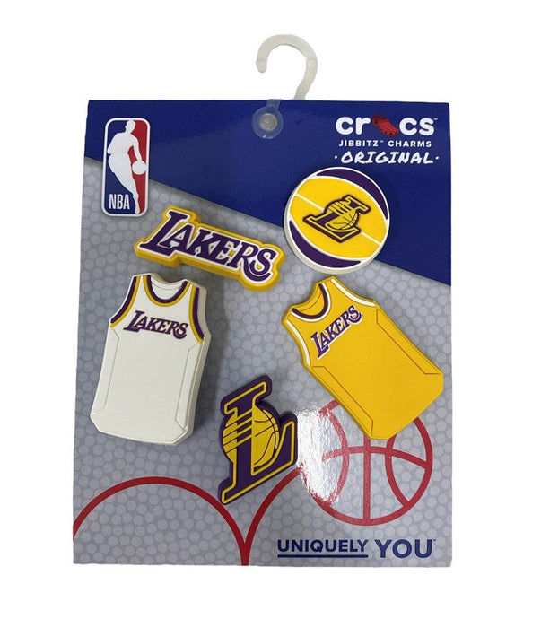 Crocs Jibbitz - NBA Los Angeles Lakers 5 Pack