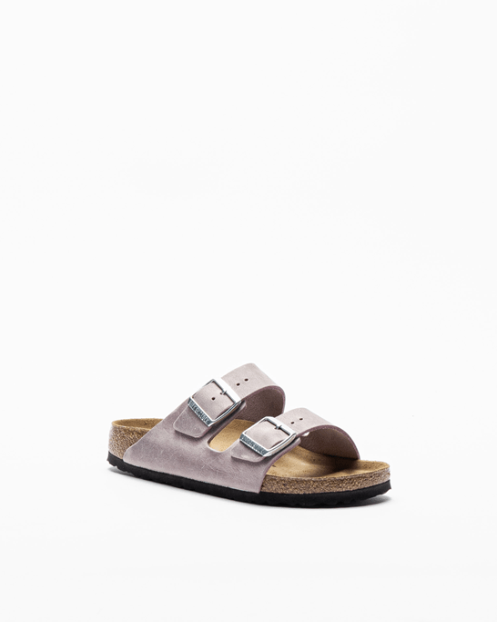 Load image into Gallery viewer, Birkenstock Arizona Lavender Oiled Leather Narrow
