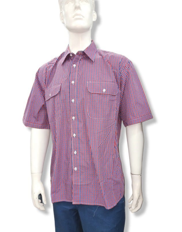 Load image into Gallery viewer, Bisley Mens Red Check Shirt
