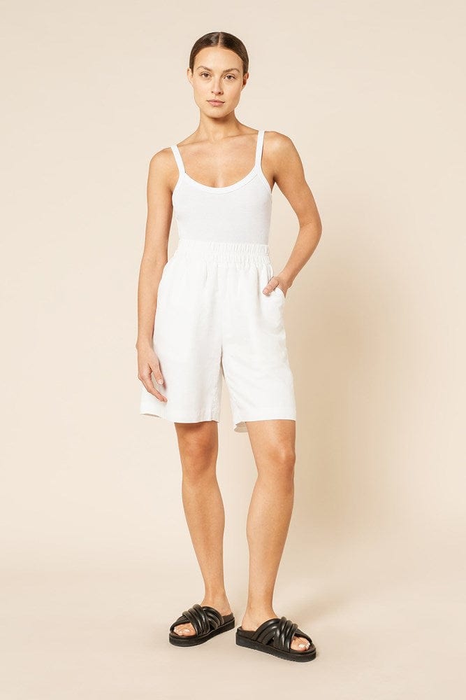 Load image into Gallery viewer, Nude Lucy Womens Nima Longline Linen Short
