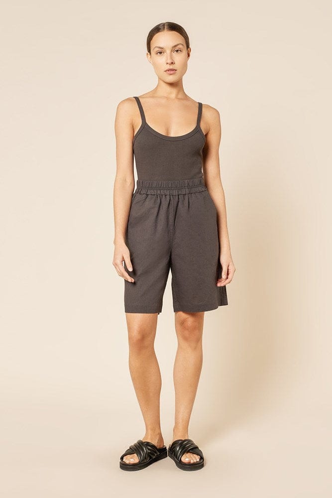 Load image into Gallery viewer, Nude Lucy Womens Nima Longline Linen Short
