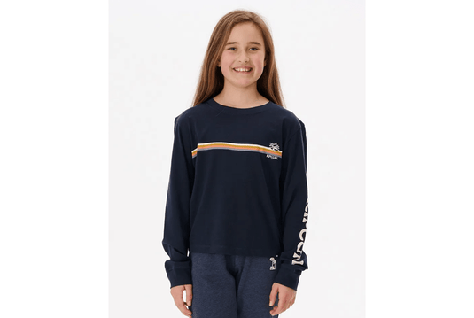 Rip Curl Girls Melting Wave Long Sleeve