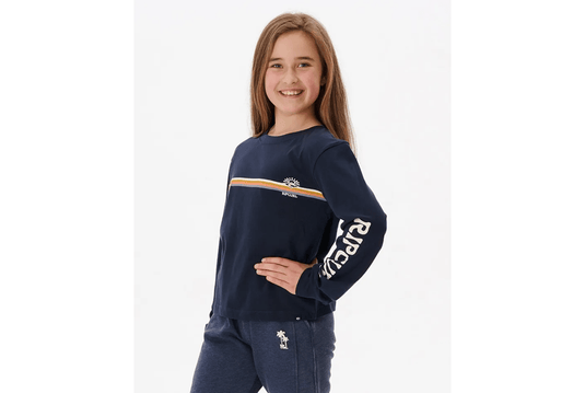 Rip Curl Girls Melting Wave Long Sleeve