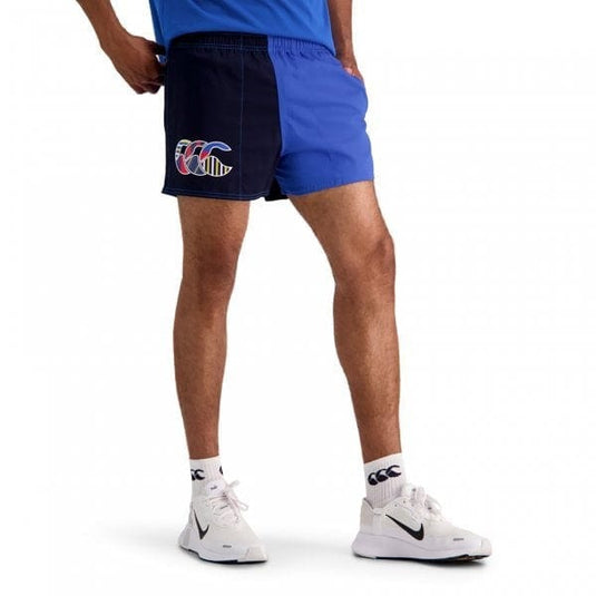 Canterbury Uglies Harlequin Shorts - Vic Blue