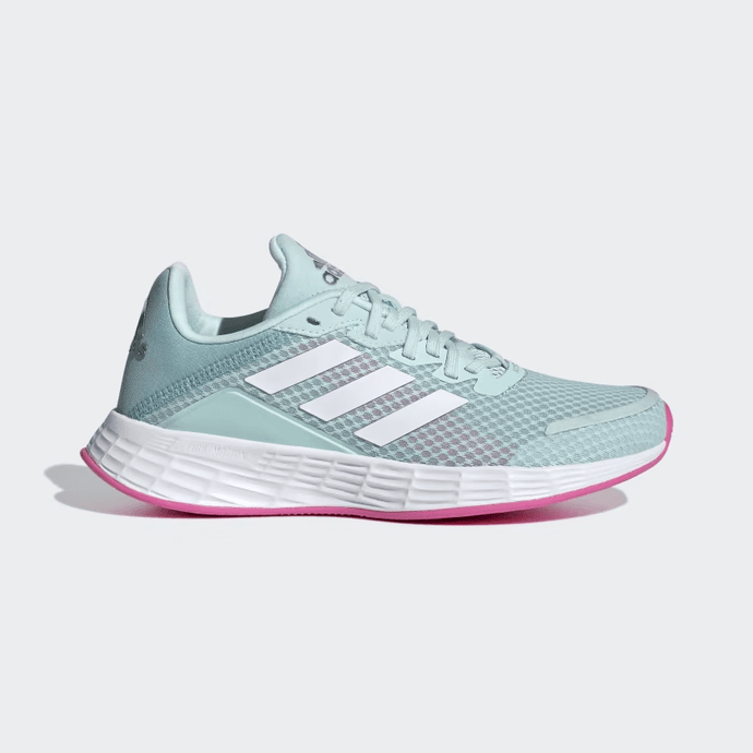 Adidas Kids Duramo SL Running Shoe - Halo Mint/ Cloud White/ Screaming Pink