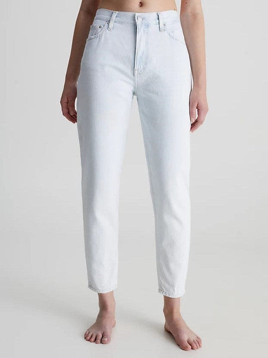 Calvin Klein Womens Mom Ankle Jeans