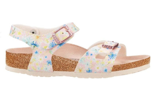 Birkenstock Rio Kids Light Rose Pastel Floral