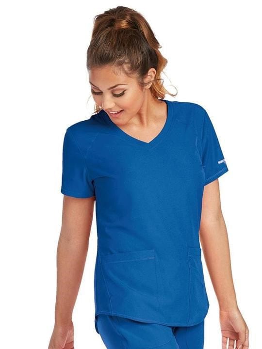 Load image into Gallery viewer, Skechers 3 Pocket Vitality V-Neck Scrub Top
