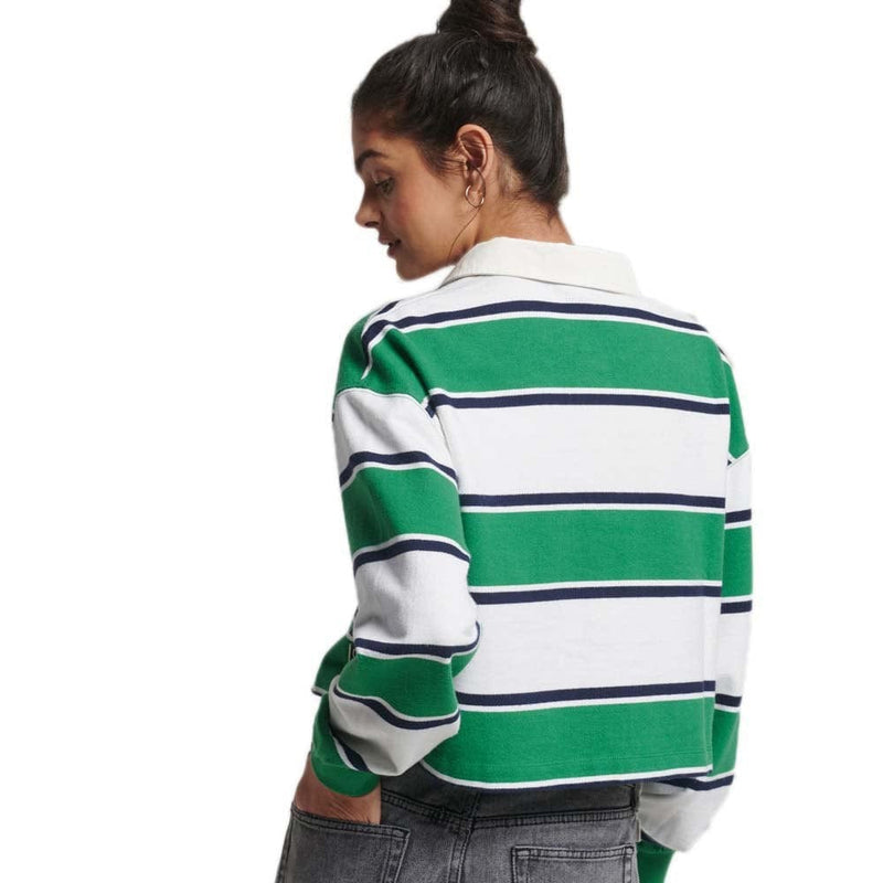 Load image into Gallery viewer, Superdry Womens Cropped Rugby
