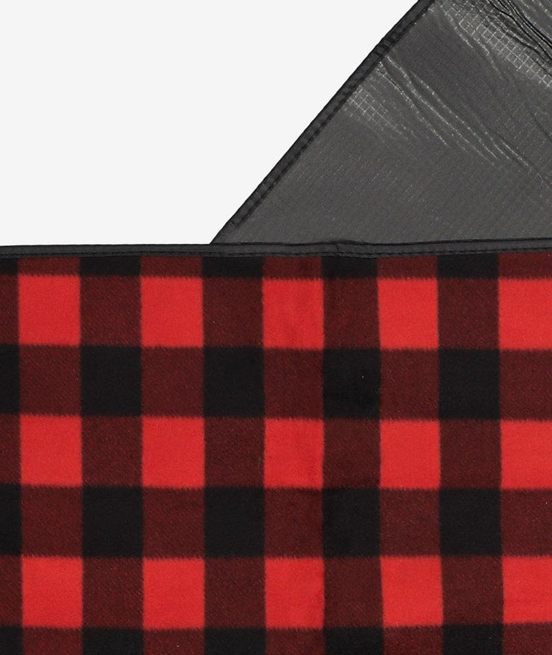 Load image into Gallery viewer, Swanndri Check Flannel Picnic Blanket
