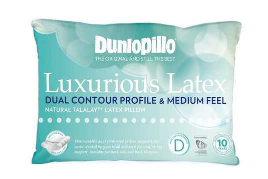 Dunlopillo Dual Contour Profile & Medium Feel Pillow