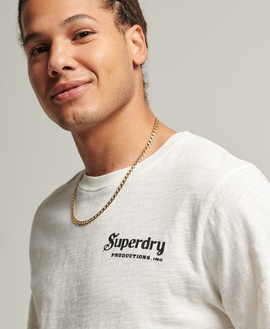 Superdry Mens Vintage Merch Store T-Shirt