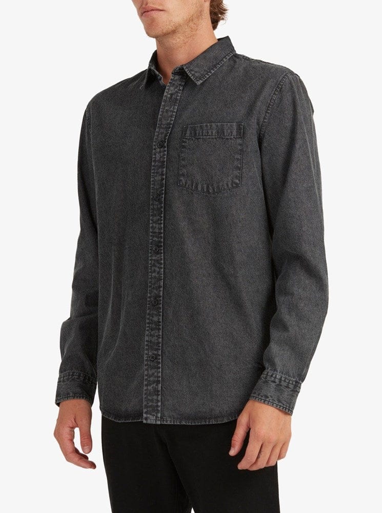 Load image into Gallery viewer, Quiksilver Mens Southwest Bray Longsleeve Shirt
