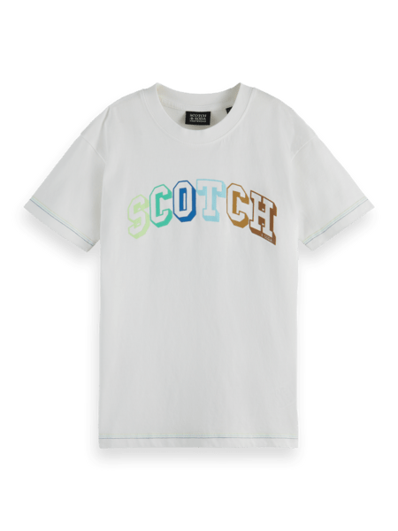 Scotch & Soda Kids Skate Artwork T-Shirt