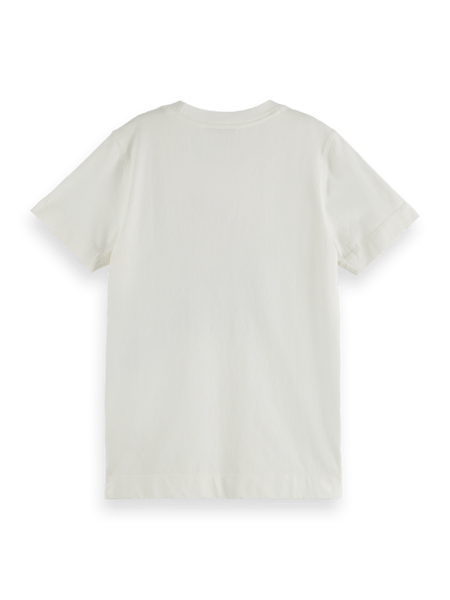Scotch & Soda Regular-fit short-sleeved artwork T-shirt
