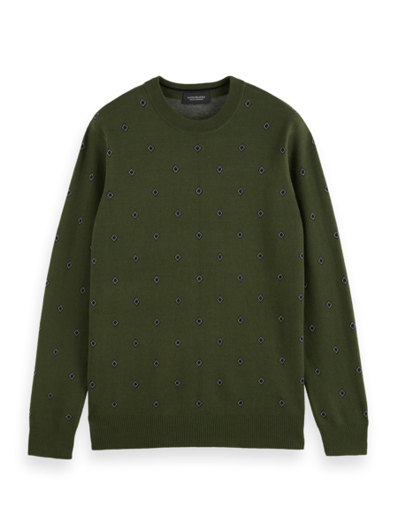 Load image into Gallery viewer, Scotch &amp; Soda Mens Jacquard crewneck pullover
