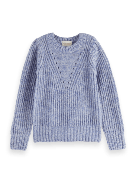 Scotch & Soda Girls Voluminous-sleeved knit