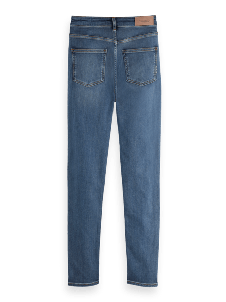 Load image into Gallery viewer, Scotch &amp; Soda Womens Haut skinny jeans — Bathed in Blue
