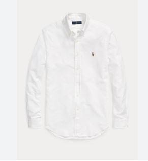 Load image into Gallery viewer, Ralph Lauren Mens Custom Fit Oxford Shirt - White
