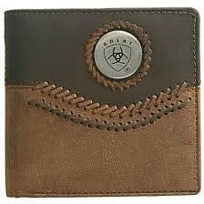 Ariat Bi-Fold Wallet - Two Toned Accents