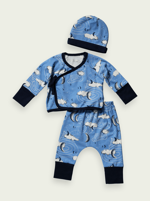 Scotch & Soda Boys All-Over Printed Baby Giftset